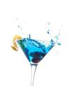 Blue Raspberry Martini 